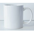 11 Oz. White C-Handle Ceramic Mug